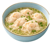 Chinesische Garnelen-Wonton-Suppe